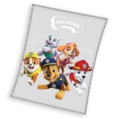 Plaid Paw Patrol, 150x200 cm hinta ja tiedot | Päiväpeitot ja huovat | hobbyhall.fi