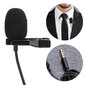 Pienet mikrofonit TieClip Pocket Phone Mini Recording Matkapuhelimen mikrofoni hinta ja tiedot | Kuulokkeet | hobbyhall.fi