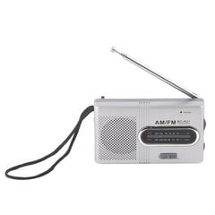 Universaali kannettava AM/FM Mini Radio Stereokaiuttimet Vastaanotin Musiikkisoitin hinta ja tiedot | Kelloradiot ja herätyskellot | hobbyhall.fi