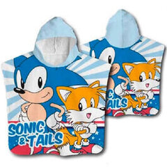 Sonic The Hedgehog puuvillapyyhe, 55x100 cm hinta ja tiedot | Pyyhkeet | hobbyhall.fi