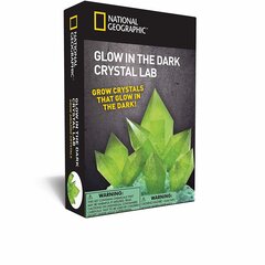 Crystal Grow National Geographic Crystal Grow Green, NGGIDCRYSTAL - Tiedepeli . hinta ja tiedot | Kehittävät lelut | hobbyhall.fi