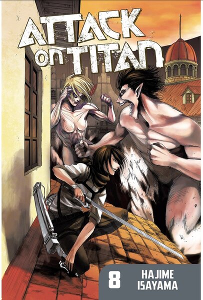 Sarjakuvat Manga Attack on Titan vol 8