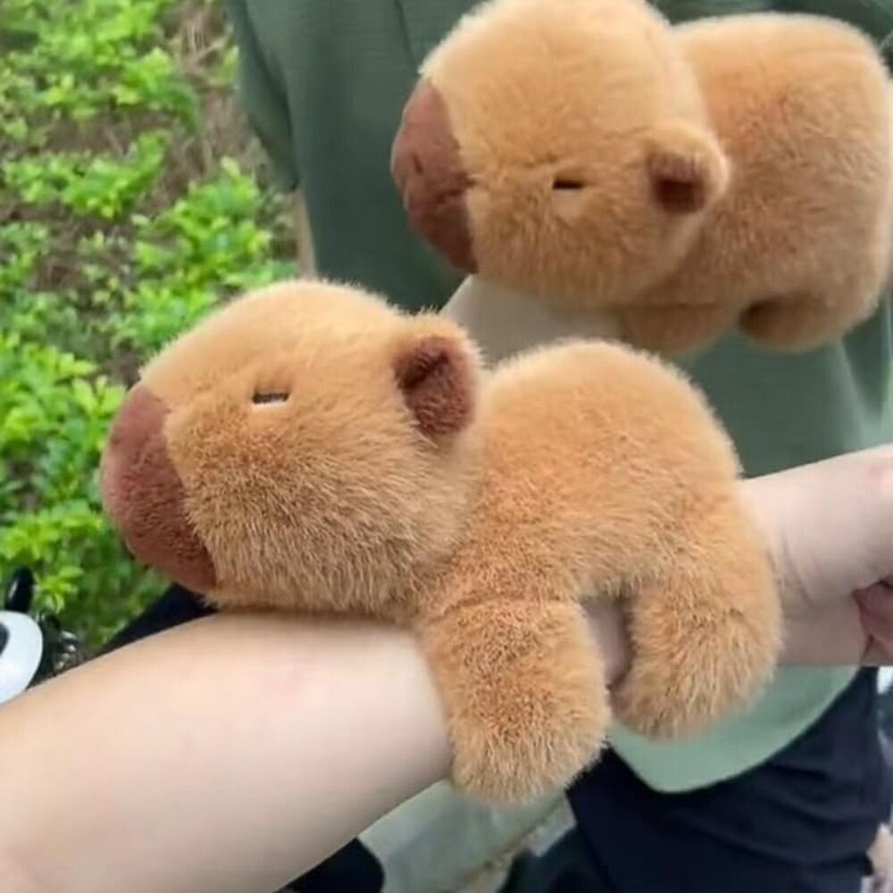 Eläinten rannekorut Capybara Pehmolelu Täytetyt eläimet Halajat Liskulelu Eläinrannenauha Interaktiiviset leluhahmot lapsille Lahjat hinta ja tiedot | Pehmolelut | hobbyhall.fi