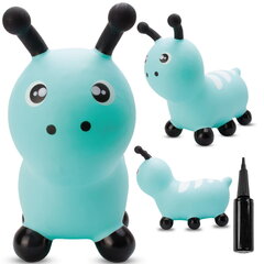 Jumpy-pomppueläin Caterpillar, sininen Sun Baby hinta ja tiedot | Vauvan lelut | hobbyhall.fi