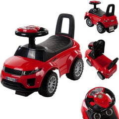 Potkuauto lapsille lasten auto punainen Sun Baby hinta ja tiedot | Vauvan lelut | hobbyhall.fi