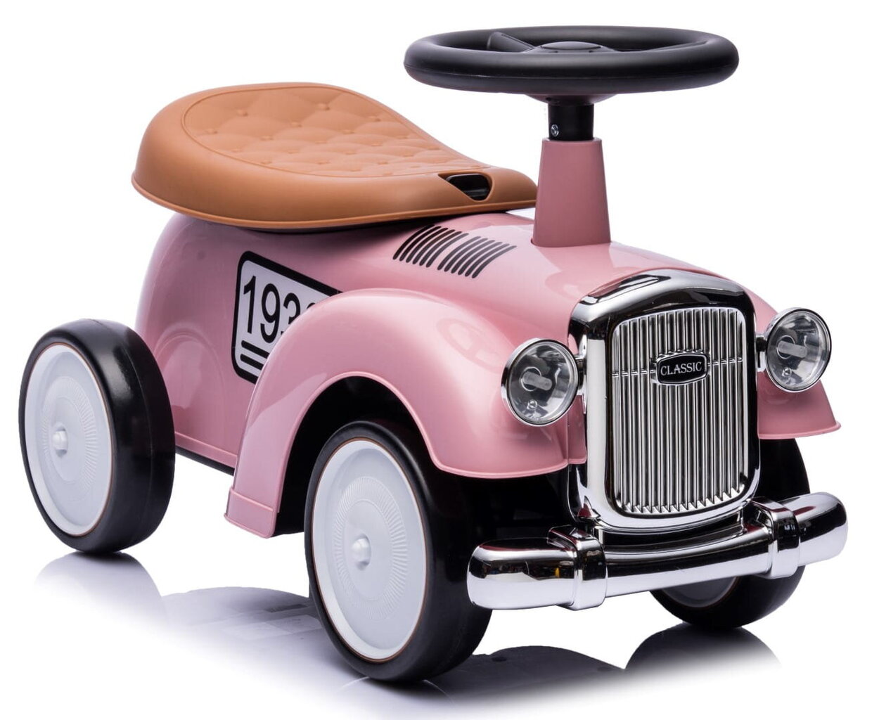 Potkuauto lapsille Retro vaaleanpunainen Sun Baby hinta ja tiedot | Vauvan lelut | hobbyhall.fi