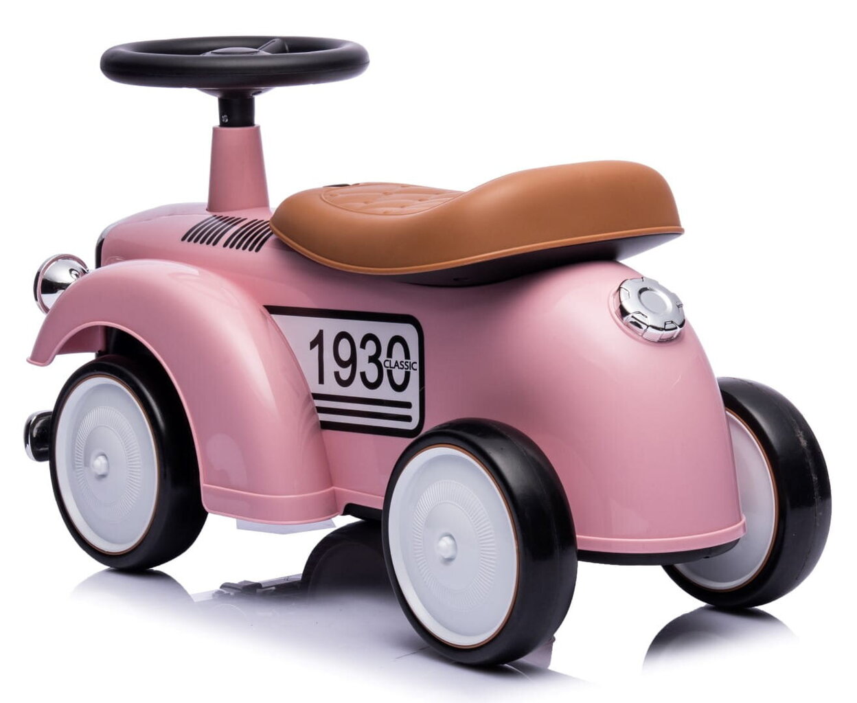 Potkuauto lapsille Retro vaaleanpunainen Sun Baby hinta ja tiedot | Vauvan lelut | hobbyhall.fi