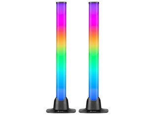 Tracer LAMPPUSARJA SMART DESK RGB TUYA APP Smart pöytälamppu Bluetooth Musta hinta ja tiedot | Pöytävalaisimet | hobbyhall.fi