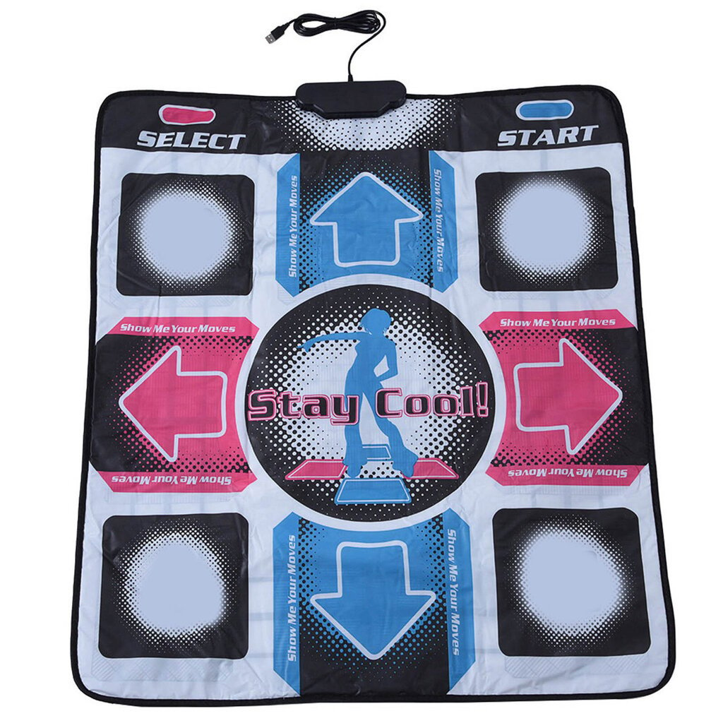 Dancing Step Dance Mat Pad Dancer hinta ja tiedot | Tietokone- ja konsolipelit | hobbyhall.fi