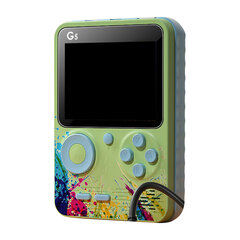 G5 Handheld Game Console 3,0 tuuman näytön kädessä pidettävä pelilaite tukee muistikortin laajennusta ja 2 pelaajaa GameColorful Green hinta ja tiedot | Pelikonsolit | hobbyhall.fi