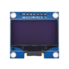 1,3 tuuman IIC-sarja 128 x 64 OLED 12864 -näyttömoduuli SSH1106 hinta ja tiedot | Pelikonsolit | hobbyhall.fi