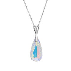 925-Hopea riipukset "Rainbow Waterfall (Aurora Borealis)" Swarovskin kristalleilla DS01K751 hinta ja tiedot | Kaulakorut | hobbyhall.fi