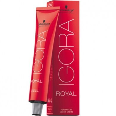 Hiusväri Schwarzkopf Professonal Igora Royal 60 ml, 1-0 musta hinta ja tiedot | Hiusvärit | hobbyhall.fi