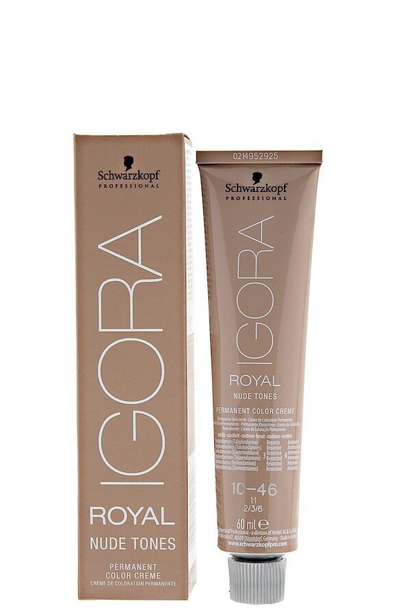 Hiusväri Schwarzkopf Professional Igora Royal Nude Tones 60 ml, 4-46 Medium Brown beige Chocolate hinta ja tiedot | Hiusvärit | hobbyhall.fi