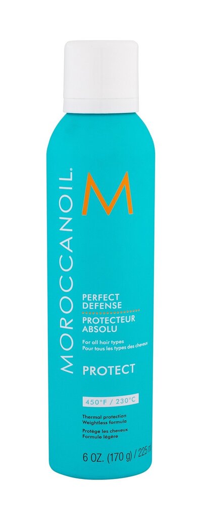 Hiuslakka lämpöä vastaan ​​Moroccanoil Perfect Defense 225 ml hinta ja tiedot | Kampaamotuotteet | hobbyhall.fi