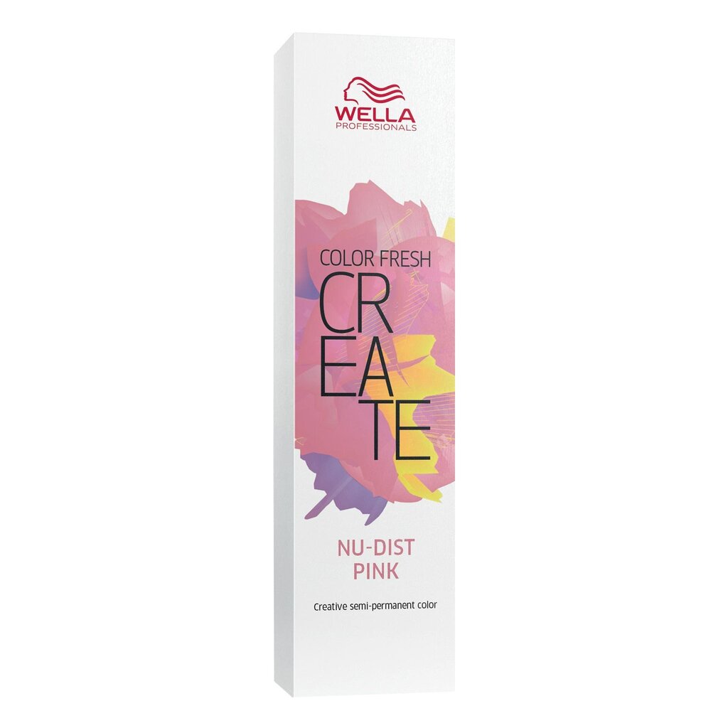 Väliaikainen hiusväri Wella Professionals Color Fresh Nudist Pink 60 ml hinta ja tiedot | Hiusvärit | hobbyhall.fi