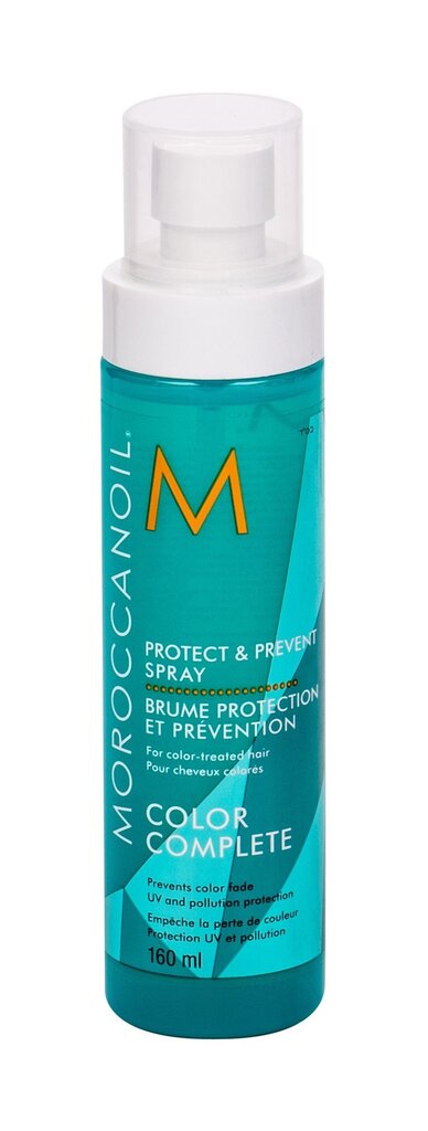 Suihke värjätyille hiuksille Moroccanoil Protect & Prevent 160 ml hinta ja tiedot | Naamiot, öljyt ja seerumit | hobbyhall.fi