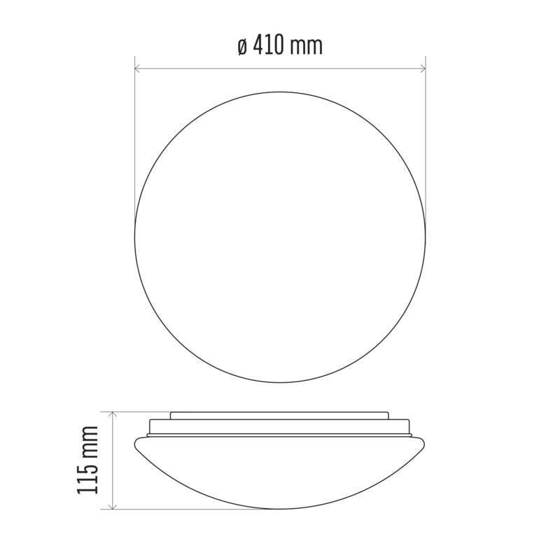 Emos LED kattovalaisin Cori hinta ja tiedot | Kattovalaisimet | hobbyhall.fi