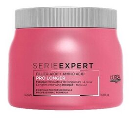 Hiusnaamio L'Oreal Professionnel Serie Expert Pro Longer 500 ml hinta ja tiedot | Naamiot, öljyt ja seerumit | hobbyhall.fi