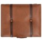 vidaXL Säilytysjakkara 40 cm Tan Color Faux Leather hinta ja tiedot | Säkkituolit, rahit ja penkit | hobbyhall.fi