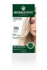 Hiusväri Herbatint 10N Platinum Blonde, 150ml hinta ja tiedot | Hiusvärit | hobbyhall.fi