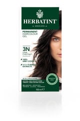 Hiusväri Herbatint Natural Hair Color Nuance 3N Dark Chestnut, 135ml hinta ja tiedot | Hiusvärit | hobbyhall.fi