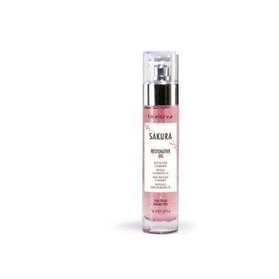 Elvyttävä hiusöljy Inebrya Sakura Regenerating Oil, 50 ml hinta ja tiedot | Hiusnaamiot, öljyt ja seerumit | hobbyhall.fi