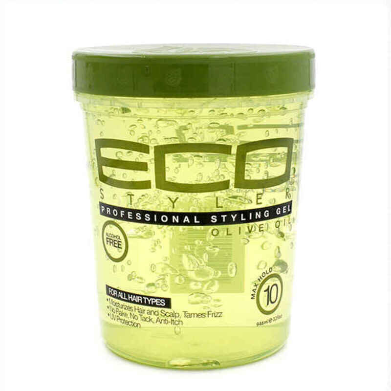 Hair Wax Eco Styler Muotoilugeeli Oliiviöljy, 946 ml hinta ja tiedot | Kampaamotuotteet | hobbyhall.fi