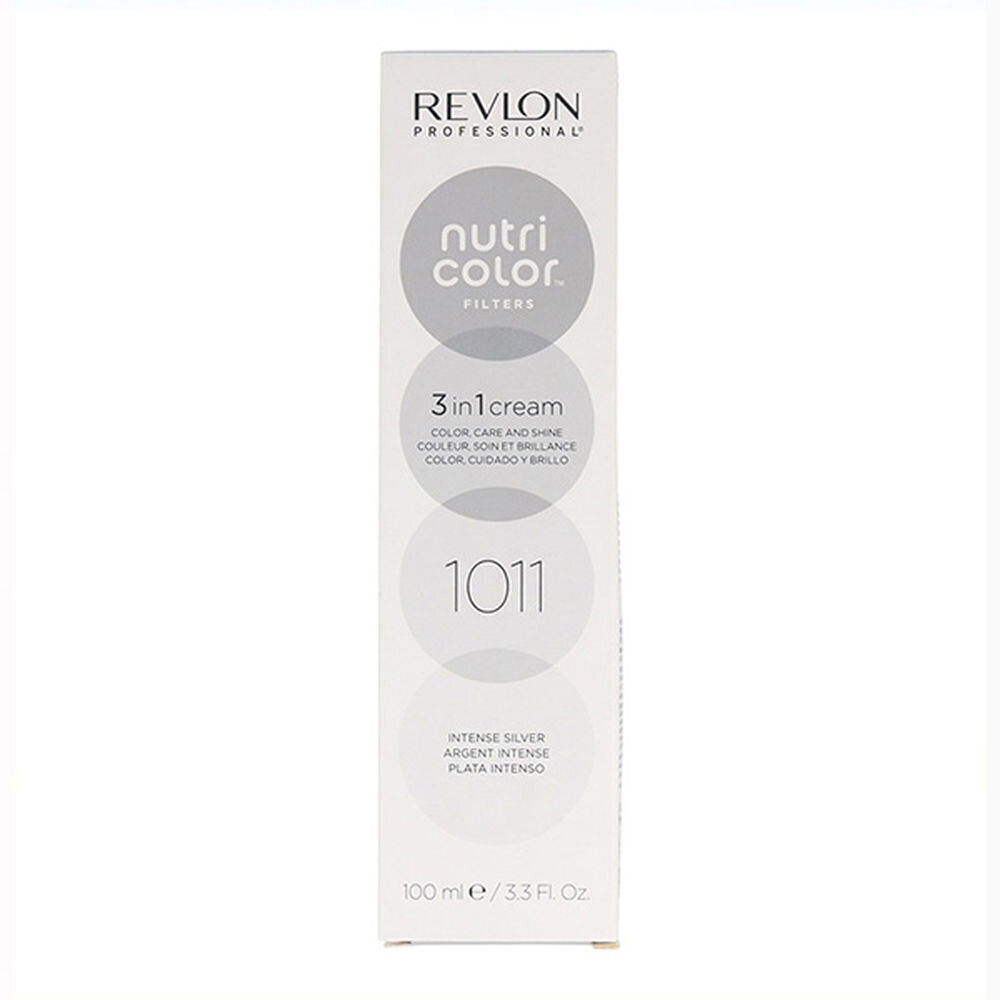 Hiusväri Revlon Nutri Color 1011 Intense Silver 3 in one, 100 ml hinta ja tiedot | Hiusvärit | hobbyhall.fi