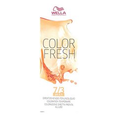 Puolipysyvä hiusväri Color Fresh Wella Nº 7/3, 75 ml hinta ja tiedot | Hiusvärit | hobbyhall.fi