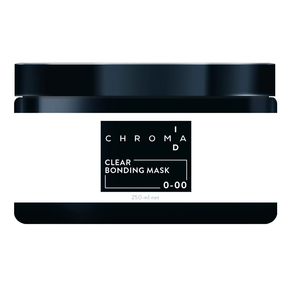 Värillinen hiusnaamio Schwarzkopf Igora Chroma Id Color Mask 0-0/Clear, 250 ml hinta ja tiedot | Hiusvärit | hobbyhall.fi