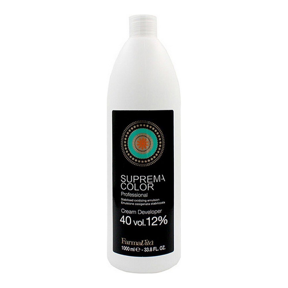 Oxidant Suprema Color Farmavita 40 Vol 12%, 1000 ml hinta ja tiedot | Hiusvärit | hobbyhall.fi