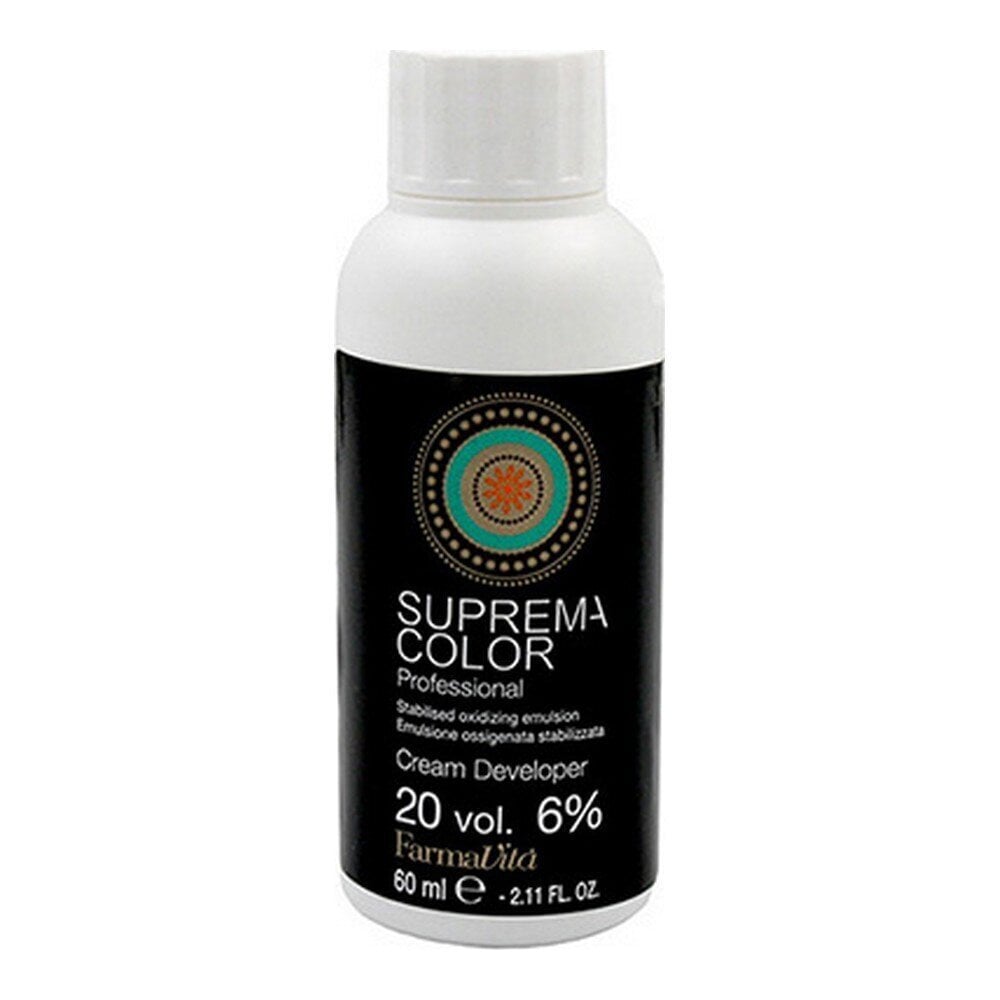 Oxidant Suprema Color Farmavita 20 Vol 6%, 60 ml hinta ja tiedot | Hiusvärit | hobbyhall.fi