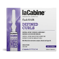 Ampullit laCabine Flash Hair Kiharakiinnitysneste, 7 x 5 ml hinta ja tiedot | Hiusnaamiot, öljyt ja seerumit | hobbyhall.fi