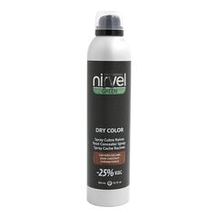 Suihke harmaita hiuksia vastaan ​​Green Dry Color Nirvel Dark chestnut, 300 ml hinta ja tiedot | Hiusvärit | hobbyhall.fi