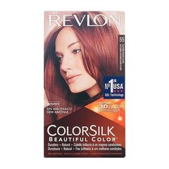 Maali ilman ammoniakkia Revlon Colorsilk Haircolo Vaalea punaruskea 55 hinta ja tiedot | Hiusvärit | hobbyhall.fi