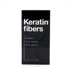 Hiusten sakeuttamis-/naamiointituote Keratin Fibers The Cosmetic Republic Black, 12,5 gr hinta ja tiedot | Kampaamotuotteet | hobbyhall.fi