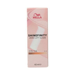 Hiusväri Wella Shinefinity Nº 09/36, 60 ml hinta ja tiedot | Hiusvärit | hobbyhall.fi