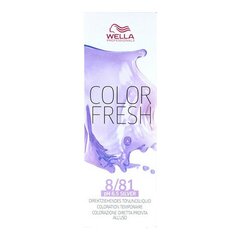 Puolipysyvä hiusväri Color Fresh Wella 8/81, 75 ml hinta ja tiedot | Hiusvärit | hobbyhall.fi