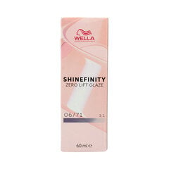 Hiusväri Wella Shinefinity Nº 06/71, 60 ml hinta ja tiedot | Hiusvärit | hobbyhall.fi