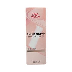 Hiusväri Wella Shinefinity Nº 09/07, 60 ml hinta ja tiedot | Hiusvärit | hobbyhall.fi