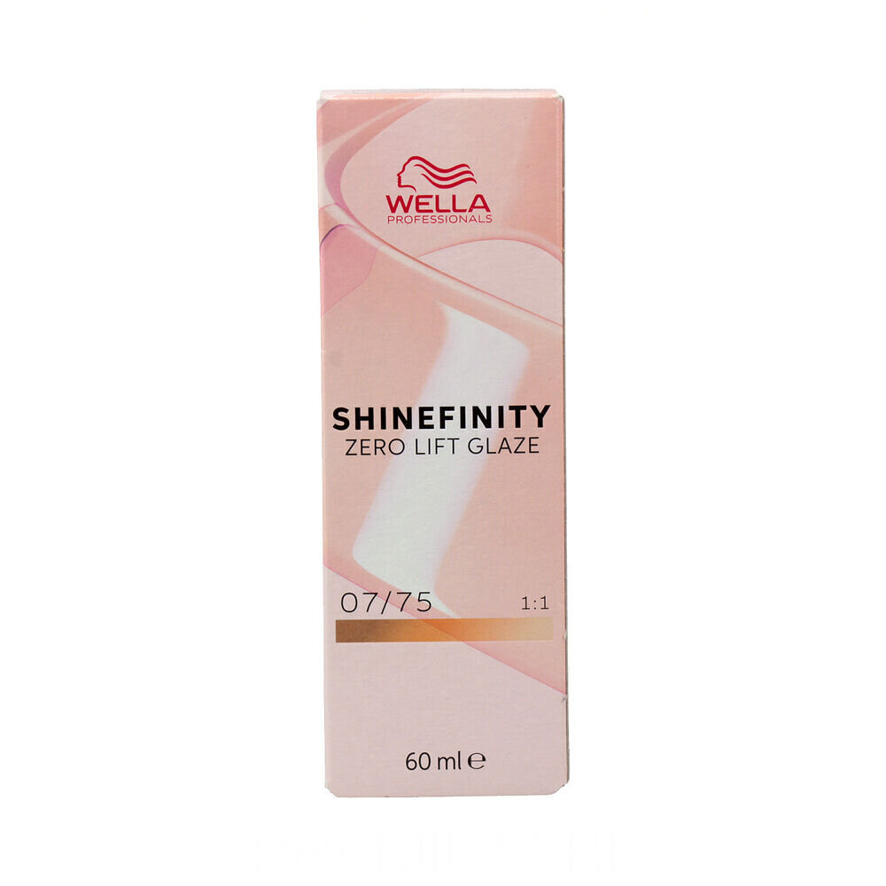 Hiusväri Wella Shinefinity Nº 07/75, 60 ml hinta ja tiedot | Hiusvärit | hobbyhall.fi