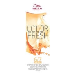 Puolipysyvä hiusväri Color Fresh Wella 6/7, 75 ml hinta ja tiedot | Hiusvärit | hobbyhall.fi