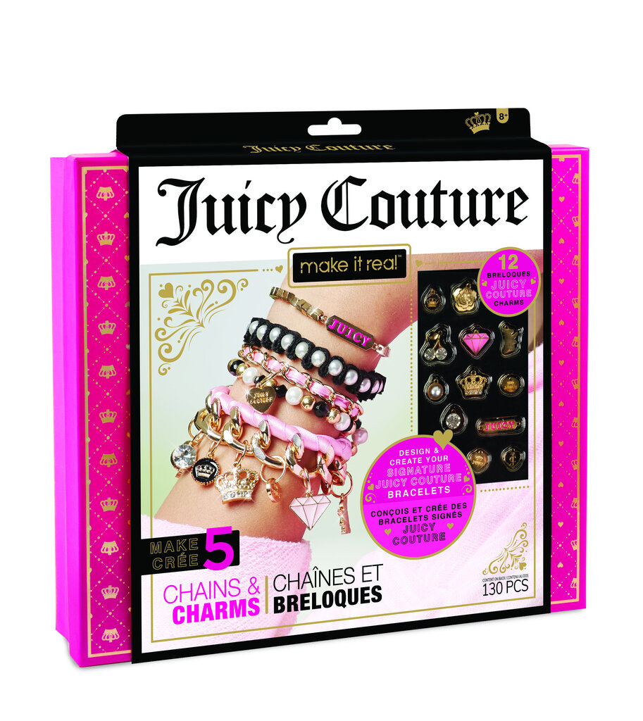 Make It Real Juicy Couture Korujen valmistussarja hinta ja tiedot | Kehittävät lelut | hobbyhall.fi