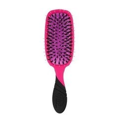 Soikea hiusharja villisian harjaksilla WETBRUSH PRO SHINE ENHANCER, vaaleanpunainen hinta ja tiedot | Hiusharjat, kammat ja sakset | hobbyhall.fi