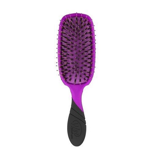 Hiusharja villisian harjaksilla WETBRUSH PRO SHINE ENHANCER, violetti hinta ja tiedot | Hiusharjat, kammat ja sakset | hobbyhall.fi