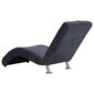 vidaXL Chaise Longue tyynynharmaalla keinomokkanahalla hinta ja tiedot | Nojatuolit | hobbyhall.fi