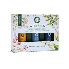 Eteeristen öljyjen sarja Song of India Wellness, 3x5 ml hinta ja tiedot | Eteeriset ja kosmeettiset öljyt | hobbyhall.fi