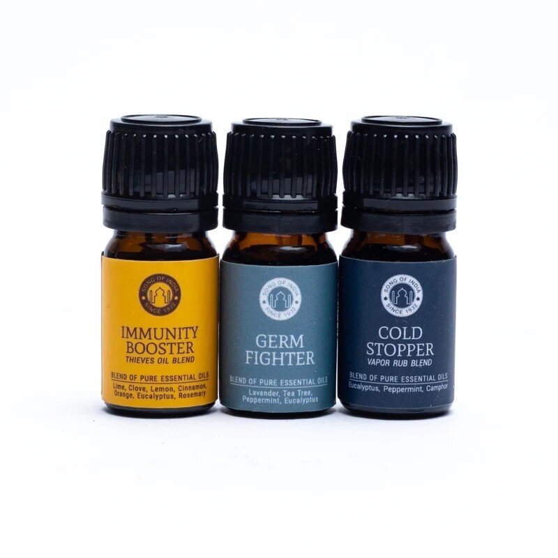 Eteeristen öljyjen sarja Song of India Wellness, 3x5 ml hinta ja tiedot | Eteeriset ja kosmeettiset öljyt | hobbyhall.fi