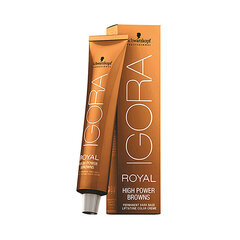 Pitkäkestoinen maali Igora Royal Hight Power Browns Schwarzkopf B-33, 60 ml hinta ja tiedot | Hiusvärit | hobbyhall.fi